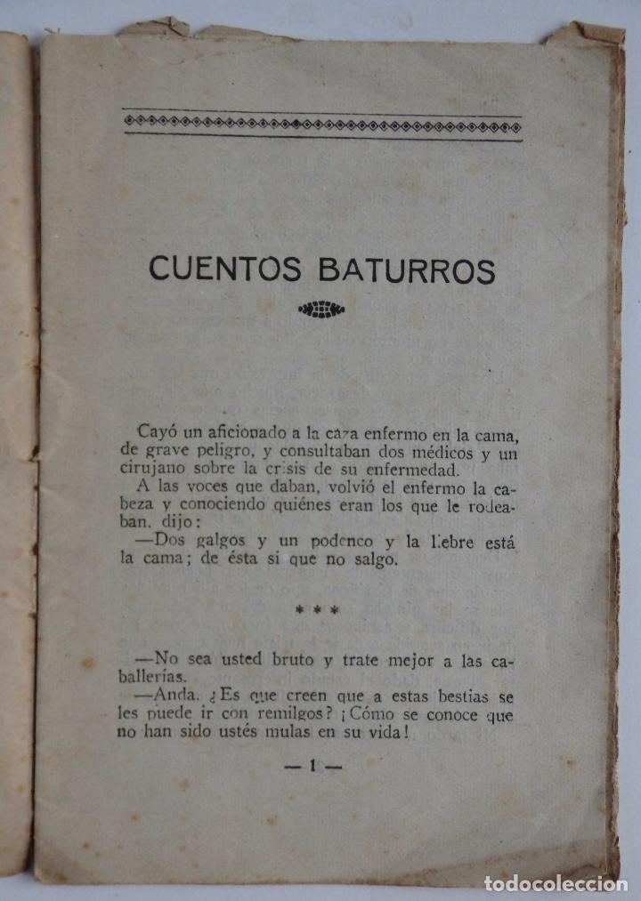 Libros antiguos: Cuentos Baturros - Foto 3