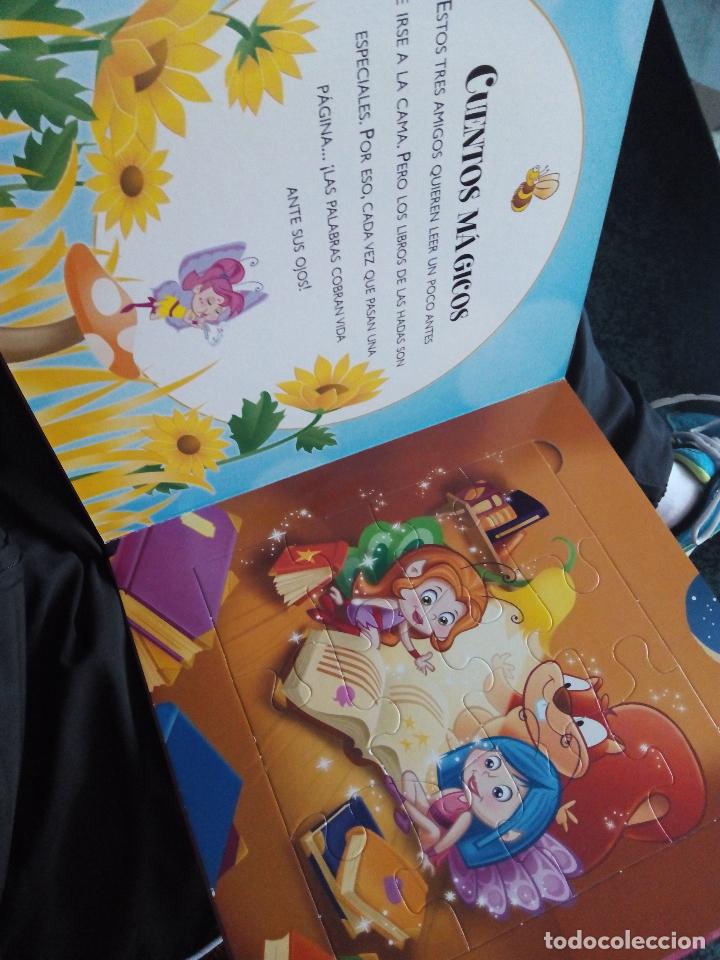 Libros antiguos: Libro Hadas M&aacute;gicas 5 puzzles &iexcl;&iexcl;Completo!! - Foto 3