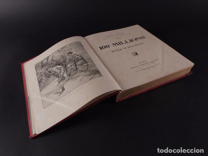 Libros antiguos: 100 MILLIONS, HERITAGE DE DEUX ENFANTS - Foto 2