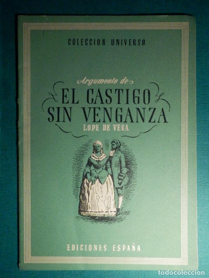 Libros antiguos: Colección Universo - Las Obras mas famosas El Castigo sin Vengaza Tomo 15 Nº 4 - Ediciones España - Foto 1 - 71124057