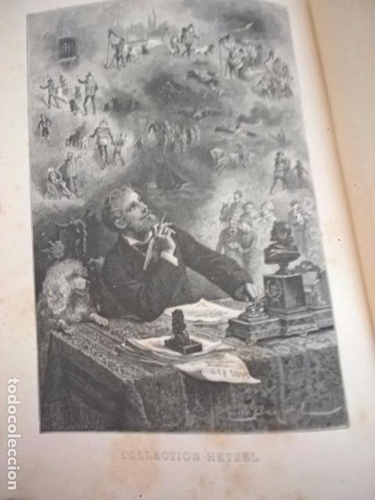 Libros antiguos: 18??.. SANS FAMILLE, MALOT HECTOR.HETZEL - Foto 3