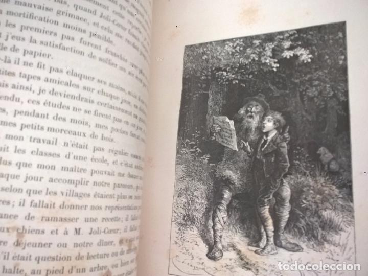 Libros antiguos: 18??.. SANS FAMILLE, MALOT HECTOR.HETZEL - Foto 6