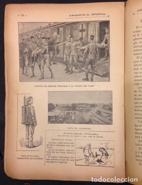 Libros antiguos: ALMANAQUE DE EL IMPARCIAL PARA 1900 - Foto 2