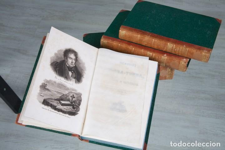 Antiquarische B&uuml;cher: MEMORIAS DE ULTRA TUMBA-VIZCONDE DE CHATEAUBRIAND-TOMOS I ,II, III, IV, V-VALENCIA 1848-1849-1850