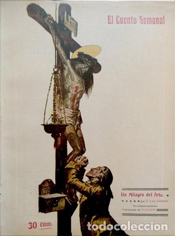 Libros antiguos: CALPENA &Aacute;VILA, Luis (1860-1921).  Un Milagro del Arte.  1909.