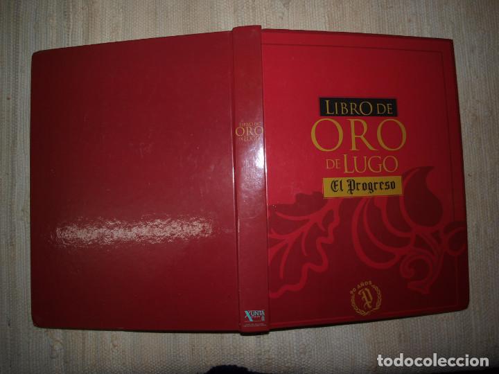 Libros antiguos: Lugo. Libro de Oro de Lugo. El Progreso. Galicia. - Foto 1