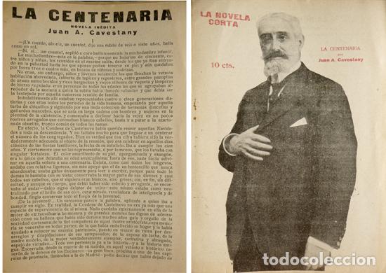 Libros antiguos: CAVESTANY, Juan Antonio. La centenaria. 1920.