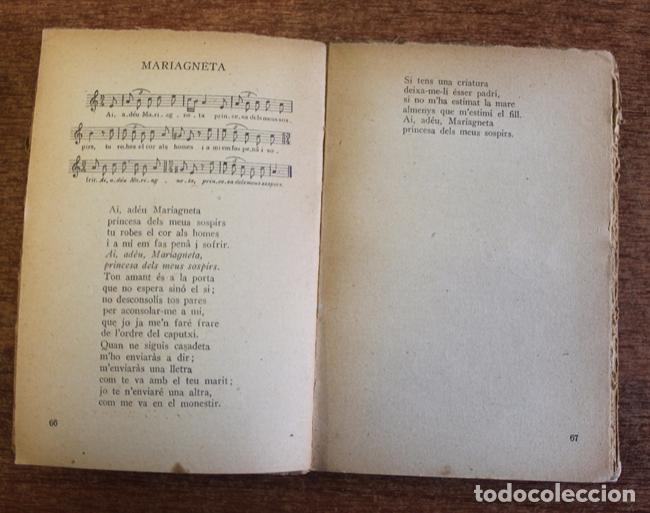 Libros antiguos: CAN&Ccedil;ONER POPULAR DE LEXCURSIONISTA. BALDELLO, Francesc. 1934. - Foto 3