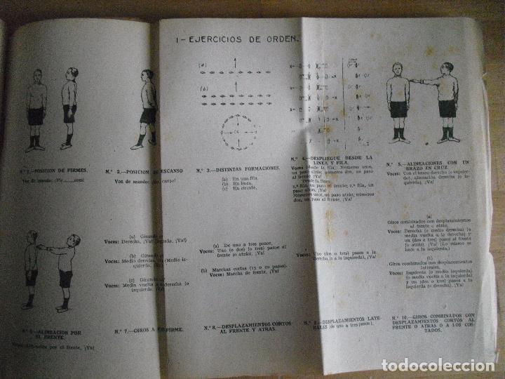 Libros antiguos: Cartilla gimnastica Infantil. - Foto 2