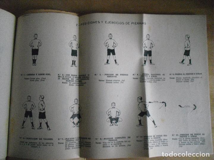 Libros antiguos: Cartilla gimnastica Infantil. - Foto 3