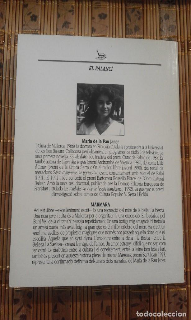 Libros antiguos: M&agrave;rmara - Maria de la Pau Janer - Foto 2