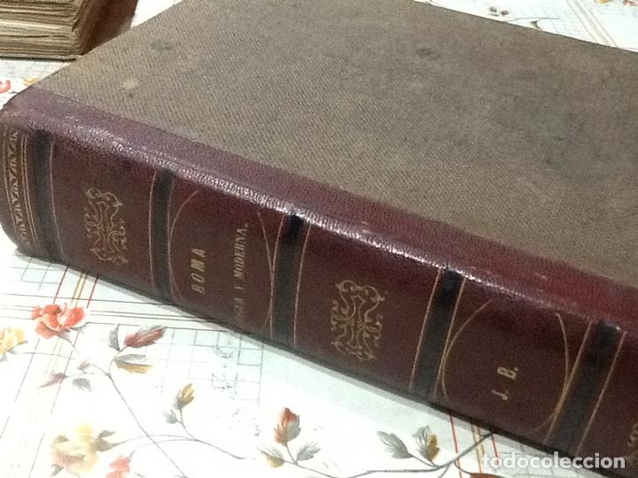 Libros antiguos: Roma Antigua y moderna 1857 - Foto 2