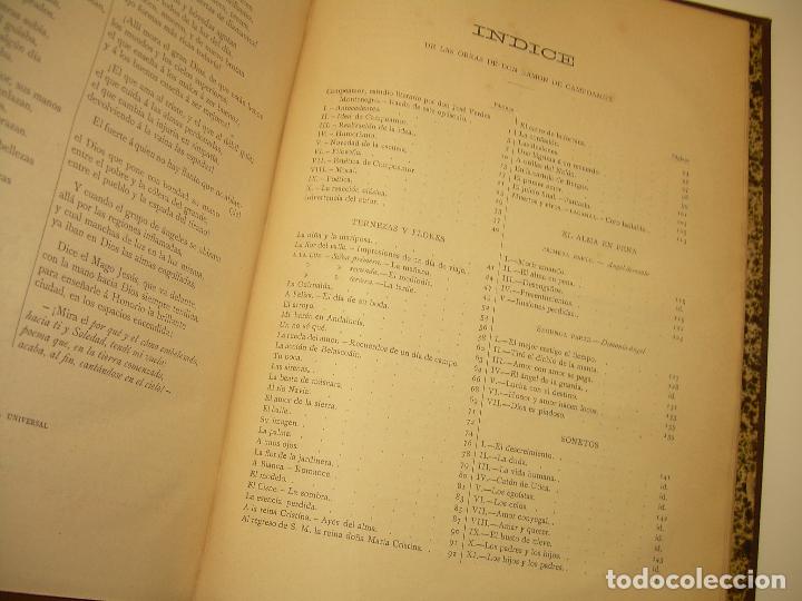 Libros antiguos: OBRAS COMPLETAS DE D. RAMON DE CAMPOAMOR.....A&Ntilde;O..1.888 - Foto 13