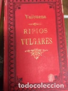 Libros antiguos: RIPIOS VULGARES, POR A. DE VALBUENA - Foto 1