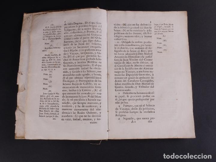 Libros antiguos: LIBRO-ESCUDO, VIZCAYA 1760 - Foto 5