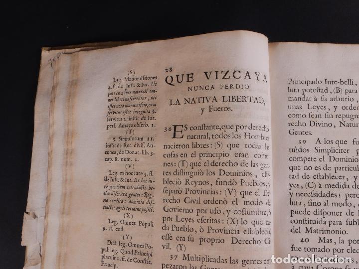 Libros antiguos: LIBRO-ESCUDO, VIZCAYA 1760 - Foto 6