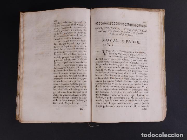 Libros antiguos: LIBRO-ESCUDO, VIZCAYA 1760 - Foto 8
