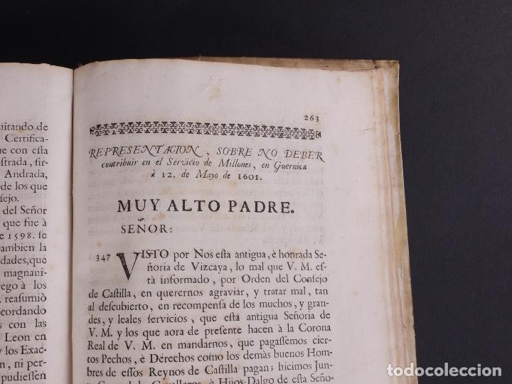 Libros antiguos: LIBRO-ESCUDO, VIZCAYA 1760 - Foto 9
