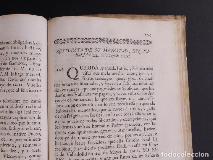 Libros antiguos: LIBRO-ESCUDO, VIZCAYA 1760 - Foto 10