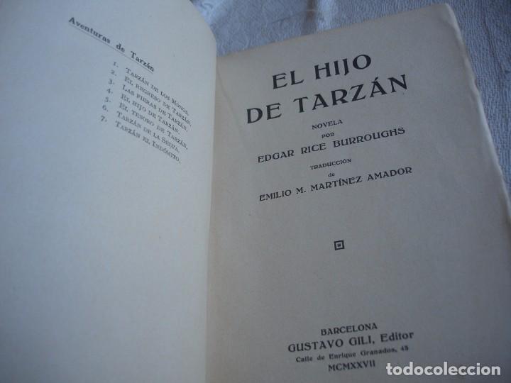 Libros antiguos: Tarz&aacute;n primeras ediciones - Foto 3