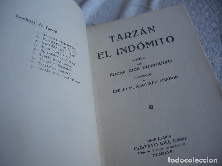Libros antiguos: Tarz&aacute;n primeras ediciones - Foto 9