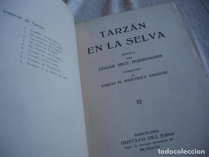 Libros antiguos: Tarz&aacute;n primeras ediciones - Foto 14