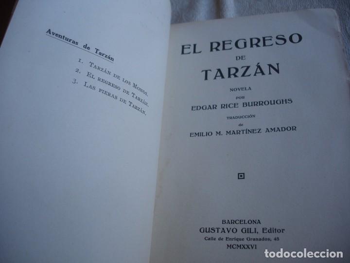 Libros antiguos: Tarz&aacute;n primeras ediciones - Foto 20