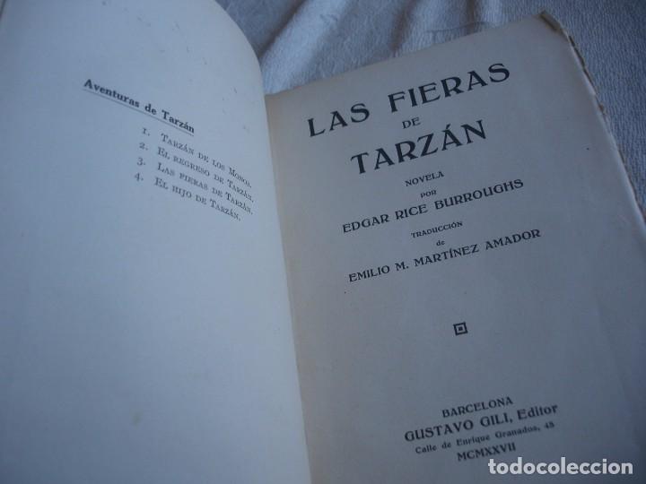 Libros antiguos: Tarz&aacute;n primeras ediciones - Foto 26