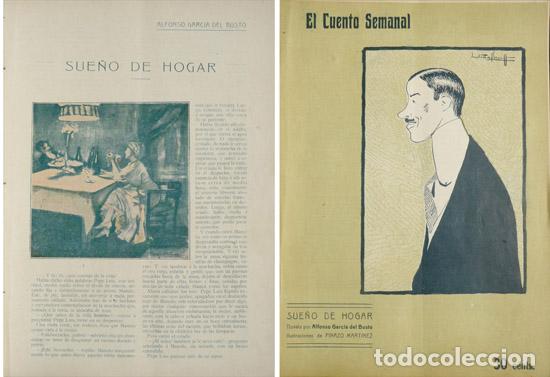 Libros antiguos: GARC&Iacute;A DEL BUSTO, Alfonso.  Sue&ntilde;o de hogar.  1909. - Foto 1