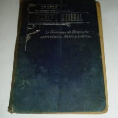 Libros antiguos: GEOGRAFIA GENERAL Y EN ESPECIAL DE EUROPA. MANUEL ZABALA URDANIZ 1910. Lote 73933043