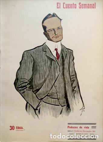 Libros antiguos: HERN&Aacute;NDEZ MIR, Guillermo.  Pedazos de vida.  1909. - Foto 1