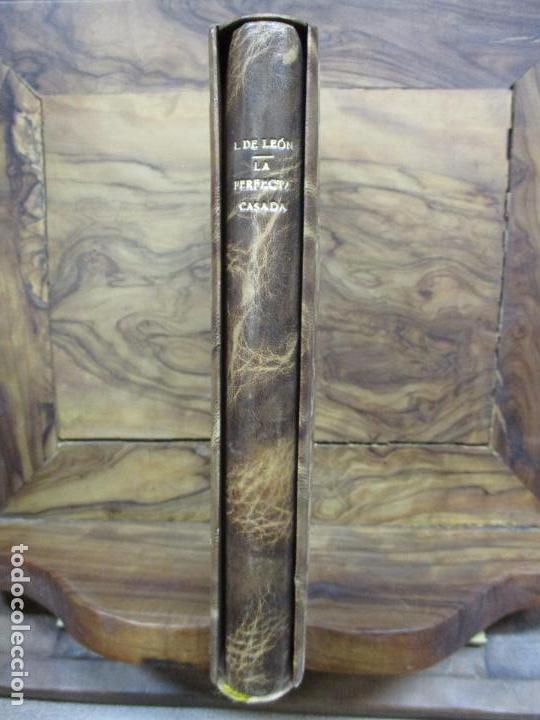 Libros antiguos: LA PERFECTA CASADA. FR. LUIS DE LE&Oacute;N. C. 1900. - Foto 1