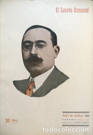 Libros antiguos: LE&Oacute;N, Ricardo.  Amor de caridad.  1909. - Foto 1