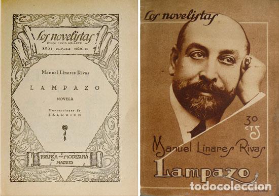 Libros antiguos: LINARES RIVAS, Manuel.  Lampazo.  1928. - Foto 1
