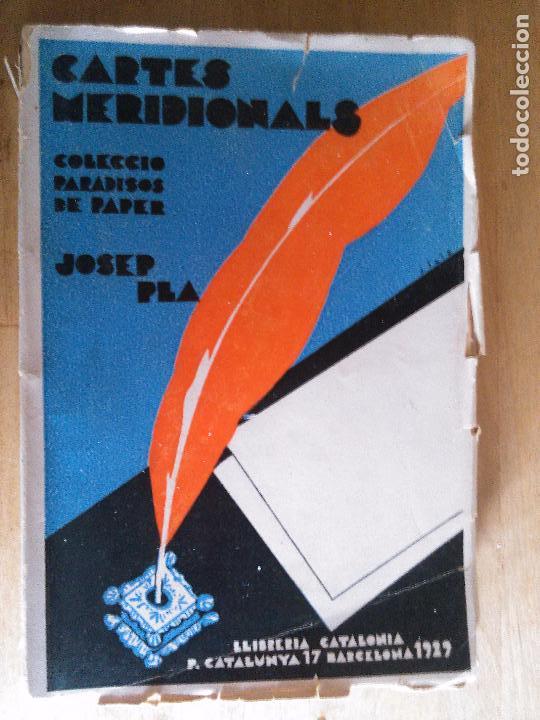 Libros antiguos: Cartes meridionals. Josep Pla - Foto 1