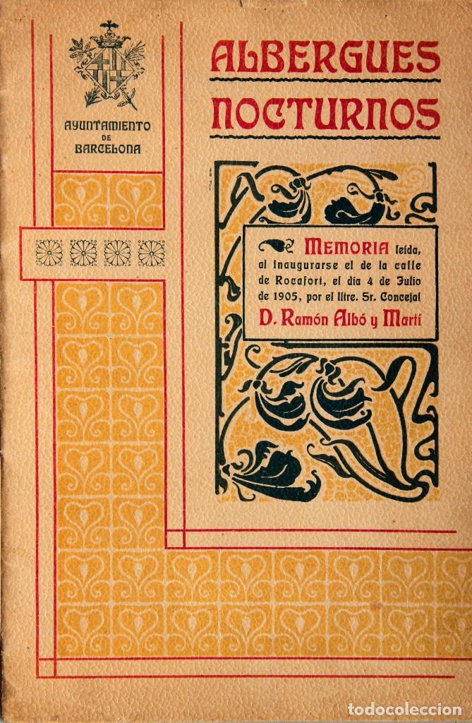 Libros antiguos: ALBERGUES NOCTURNOS - Foto 1