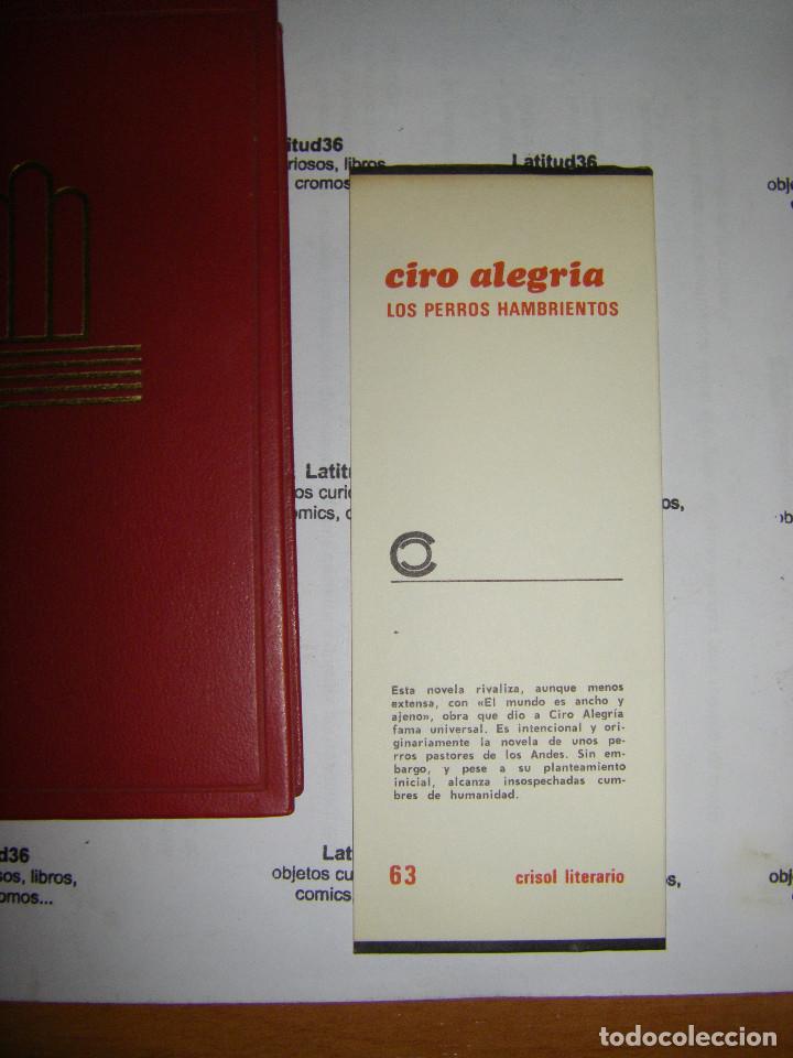 Libros antiguos: Ciro Alegr&iacute;a. Los perros hambrientos. Crisol Aguilar - Foto 6