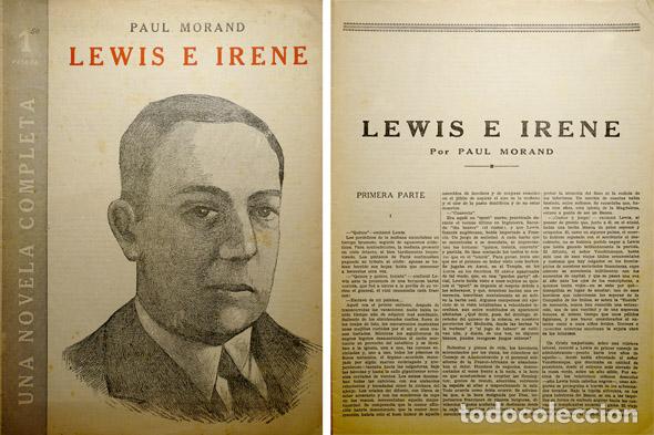Libros antiguos: MORAND, Paul.  Lewis e Irene.  (hacia 1936). - Foto 1