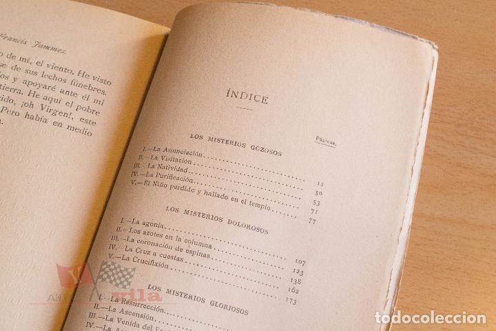 Libros antiguos: Francis Jammes - Rosario al sol - 1921 - Foto 5