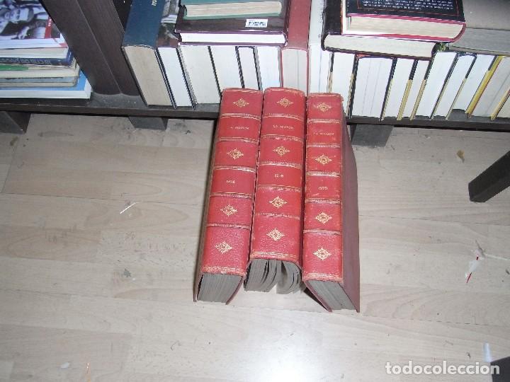 Libros antiguos: La Maison de Marie Claire, 3 tomos, A&ntilde;os 1973.1974 y 1975, Medidas 31x24 cm