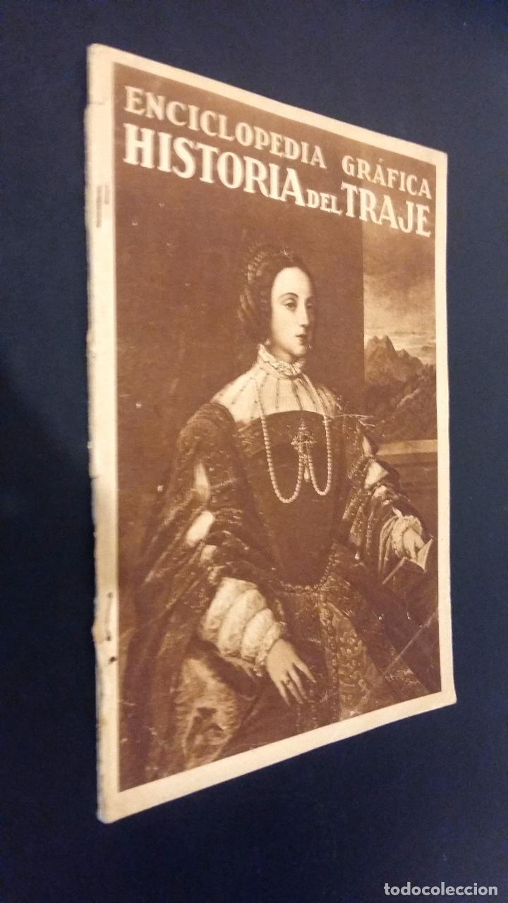 Libros antiguos: Enciclopedia grafica del traje - Foto 1