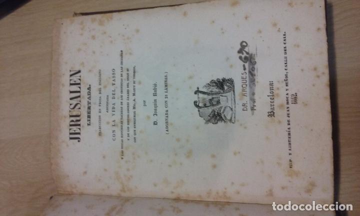 Libros antiguos: Jerusalen liberada - Foto 2