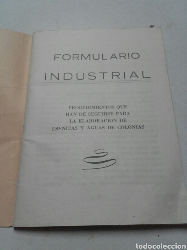 Libros antiguos: FORMULARIO INDUSTRIAL. J. C. TEREISA, LE&Oacute;N. - Foto 2