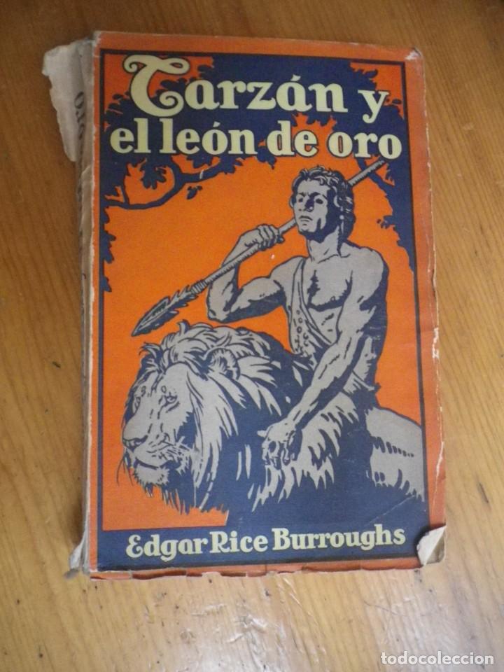 Libros antiguos: TARZAN Y EL LEON DE ORO GUSTAVO GILI 1928 - Foto 1