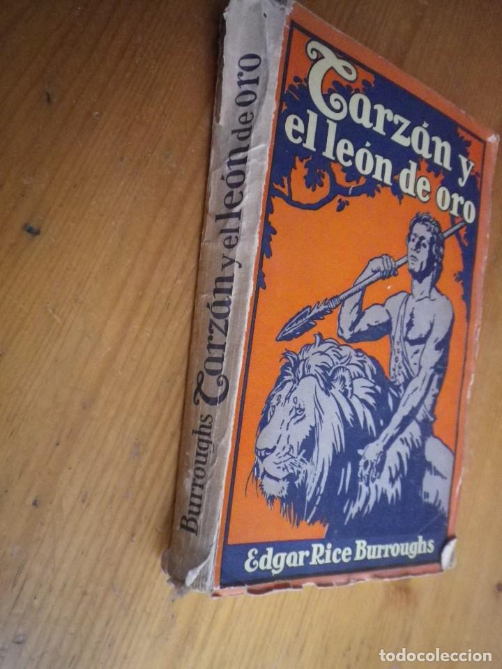 Libros antiguos: TARZAN Y EL LEON DE ORO GUSTAVO GILI 1928 - Foto 2