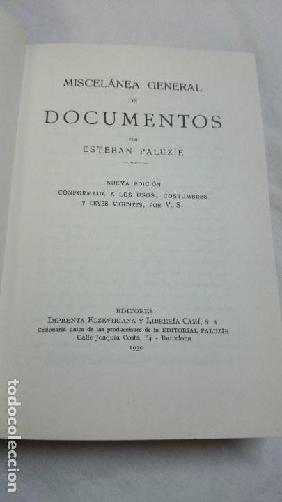 Libros antiguos: FACS&Iacute;MIL, MISCELANEA DE DOCUMENTOS - Foto 3