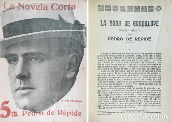 Libros antiguos: R&Eacute;PIDE, Pedro de.  La boda de Guadalupe.  1917. - Foto 1