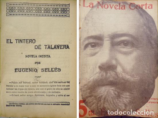 Libros antiguos: SELL&Eacute;S, Eugenio.  El tintero de Talavera.  1916. - Foto 1