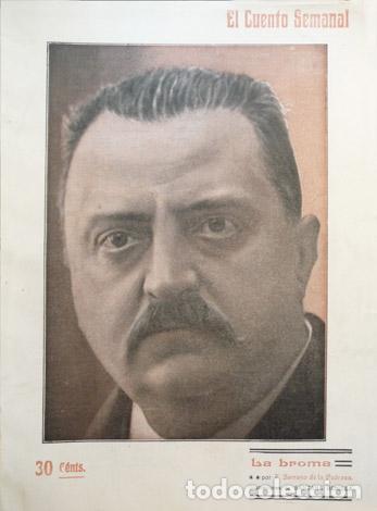 Libros antiguos: SERRANO DE LA PEDROSA, Francisco.  La Broma.  1909. - Foto 1