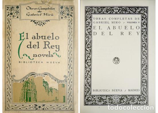 Libros antiguos: MIR&Oacute;, Gabriel.  El abuelo del Rey.  1929. - Foto 1